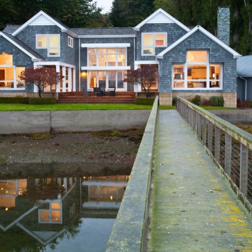 Contemporary Gig Harbor Waterfront